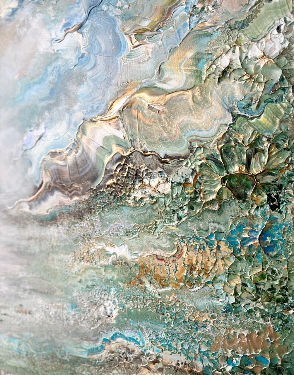 Swans in wonderland - Original Painting