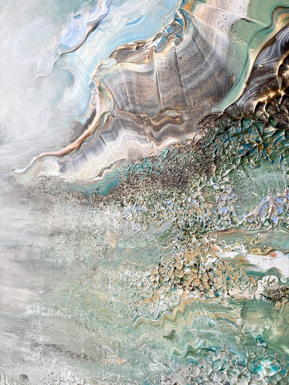Swans in wonderland - Original Painting