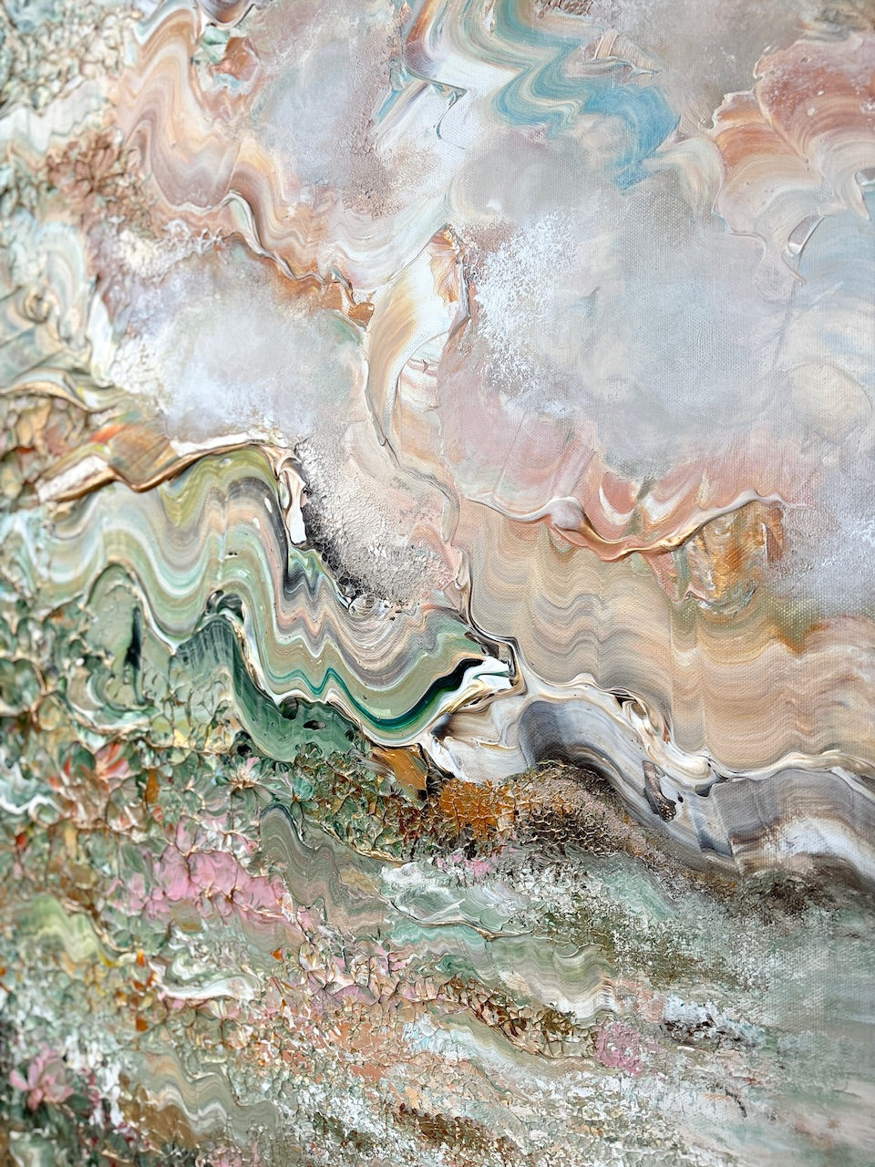 Swans in wonderland - Original Painting
