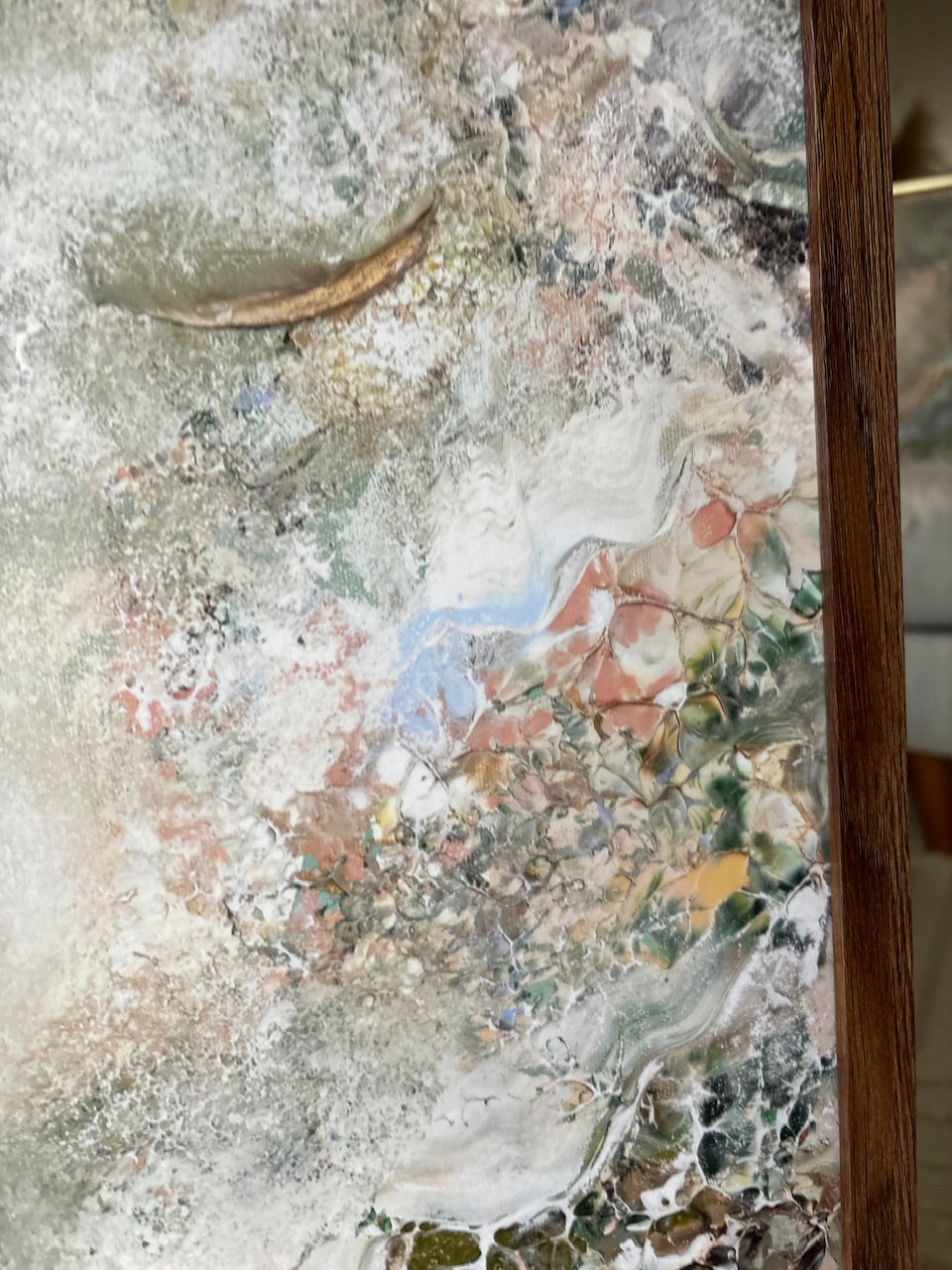 Green Fox Forest Print