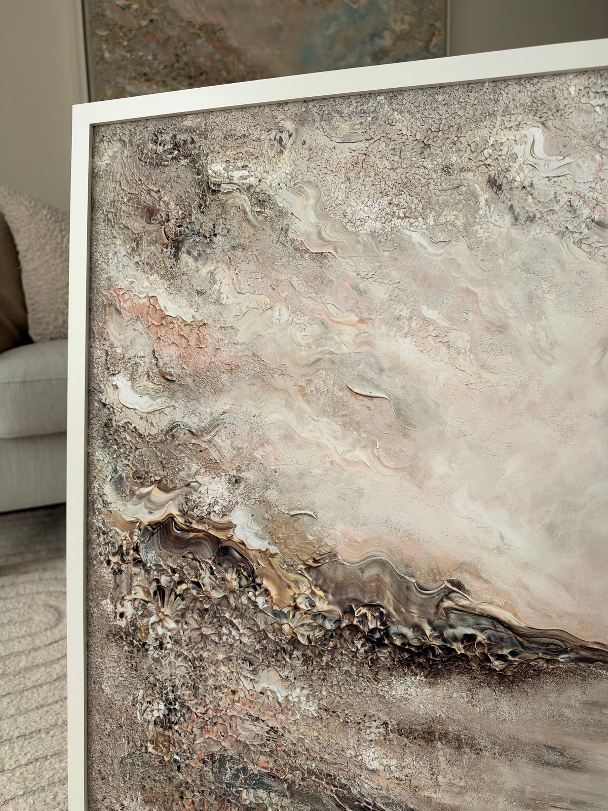 Beige fox valley Print