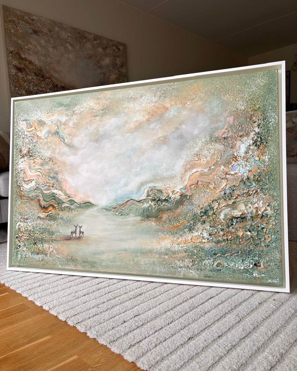 Deer stillness - Original Painting