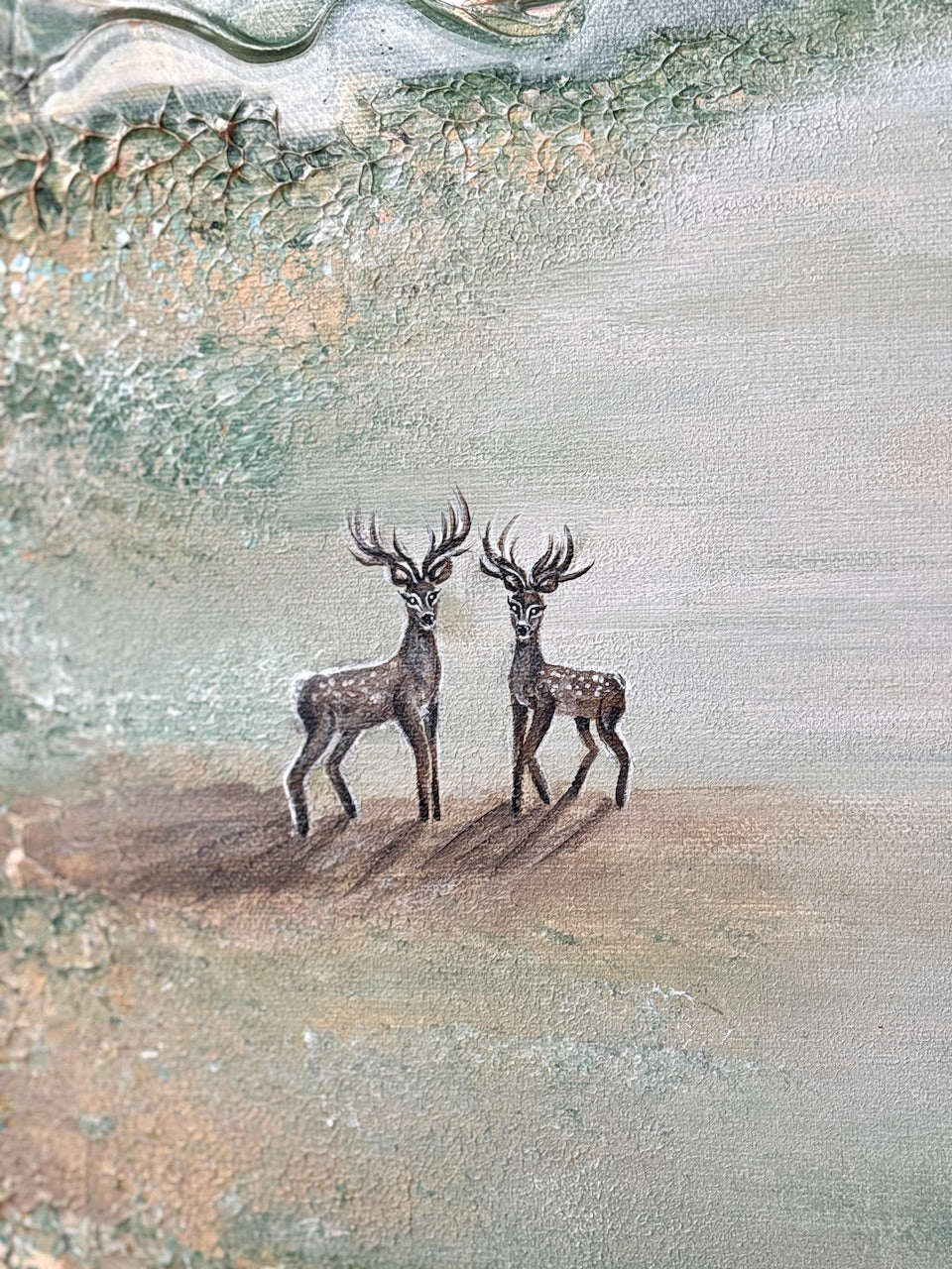 Deer stillness - Original Painting
