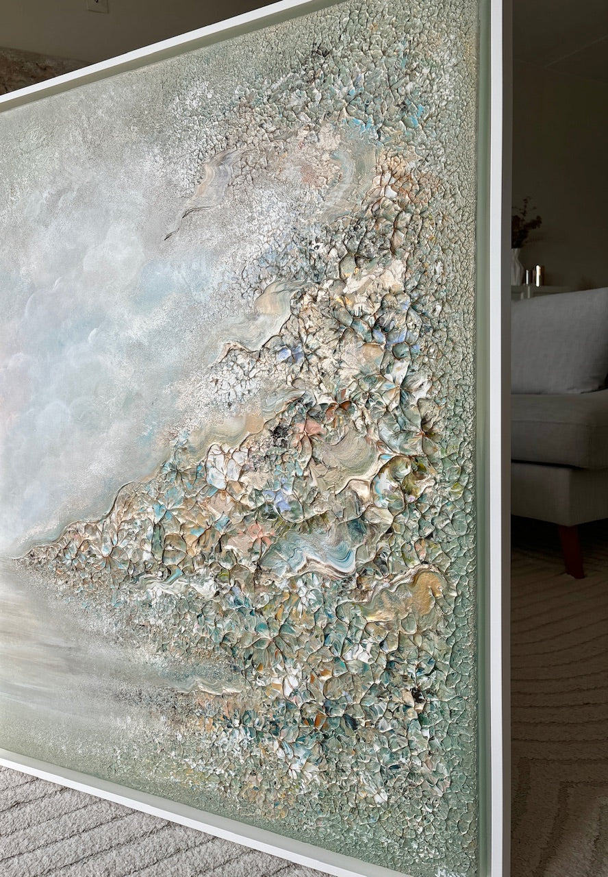 Green dream valley - Original Painting