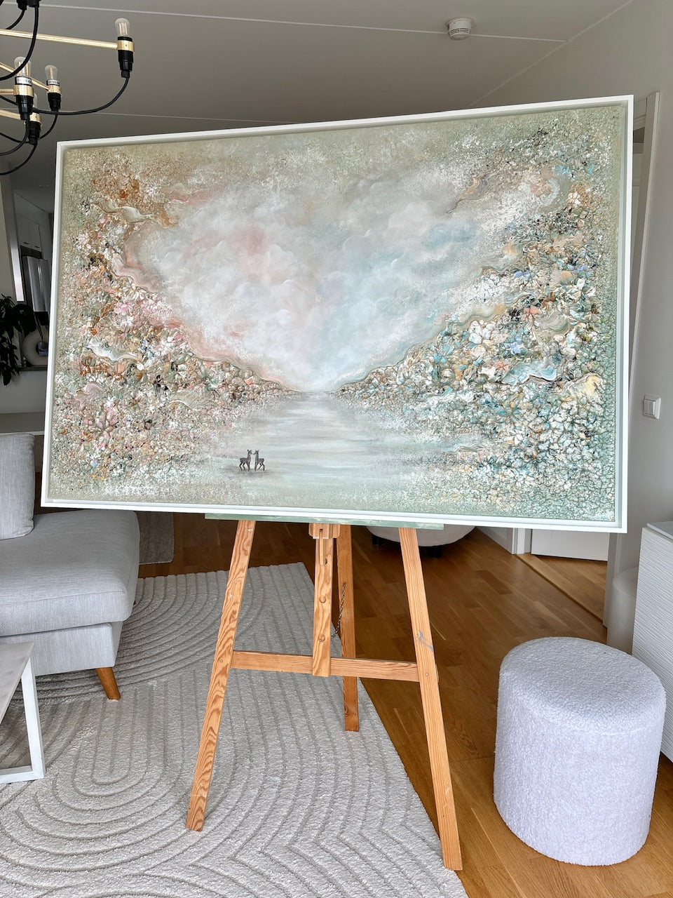 Green dream valley - Original Painting