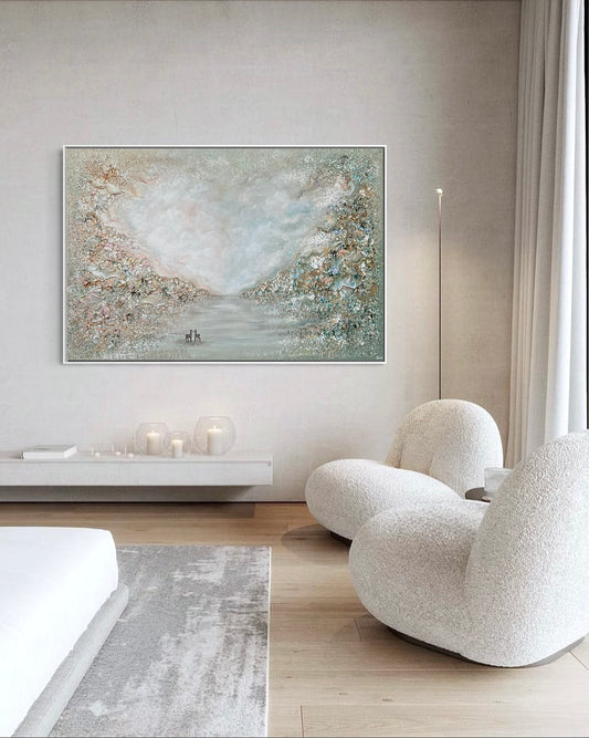 Green dream valley - Original Painting