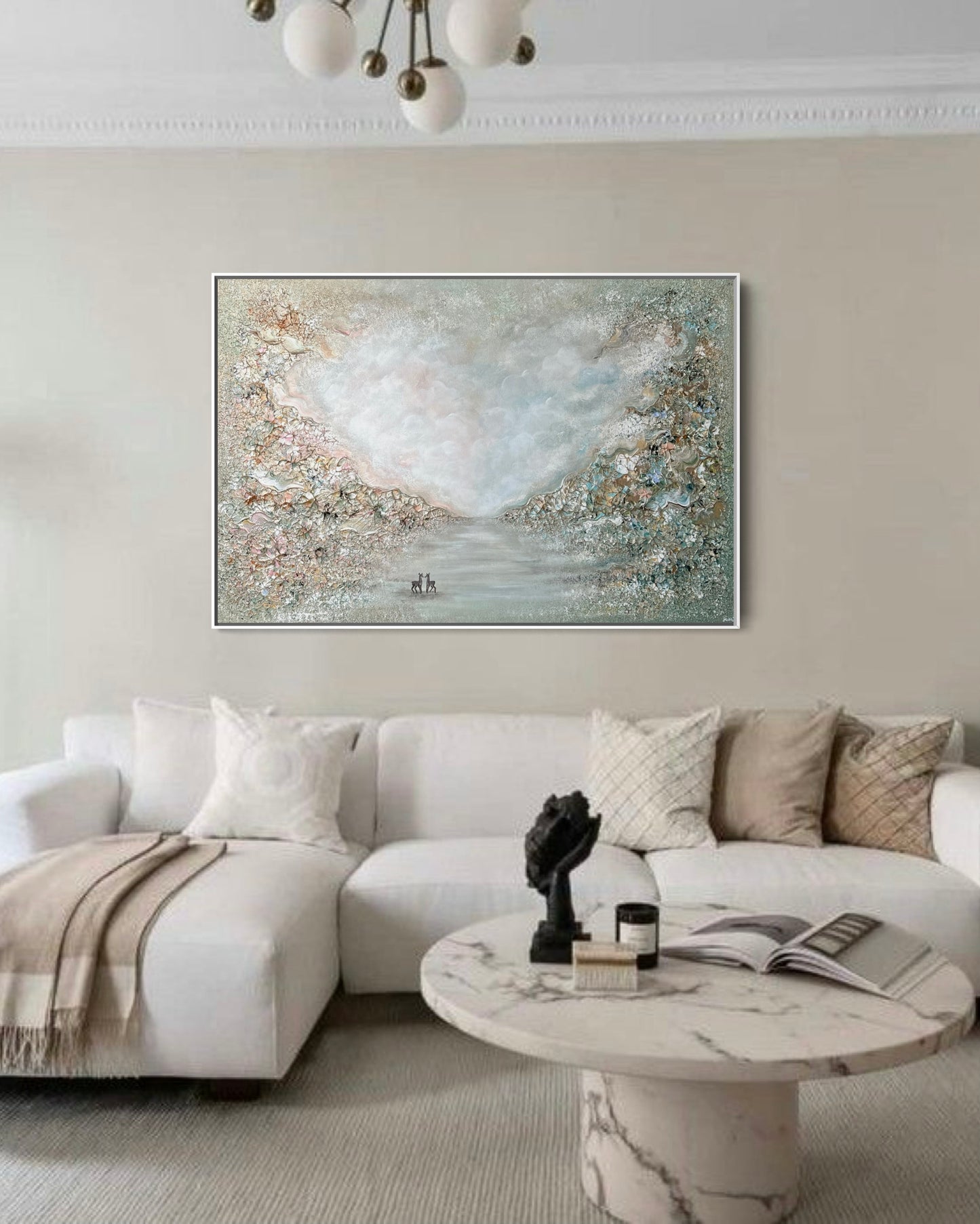 Green dream valley - Original Painting