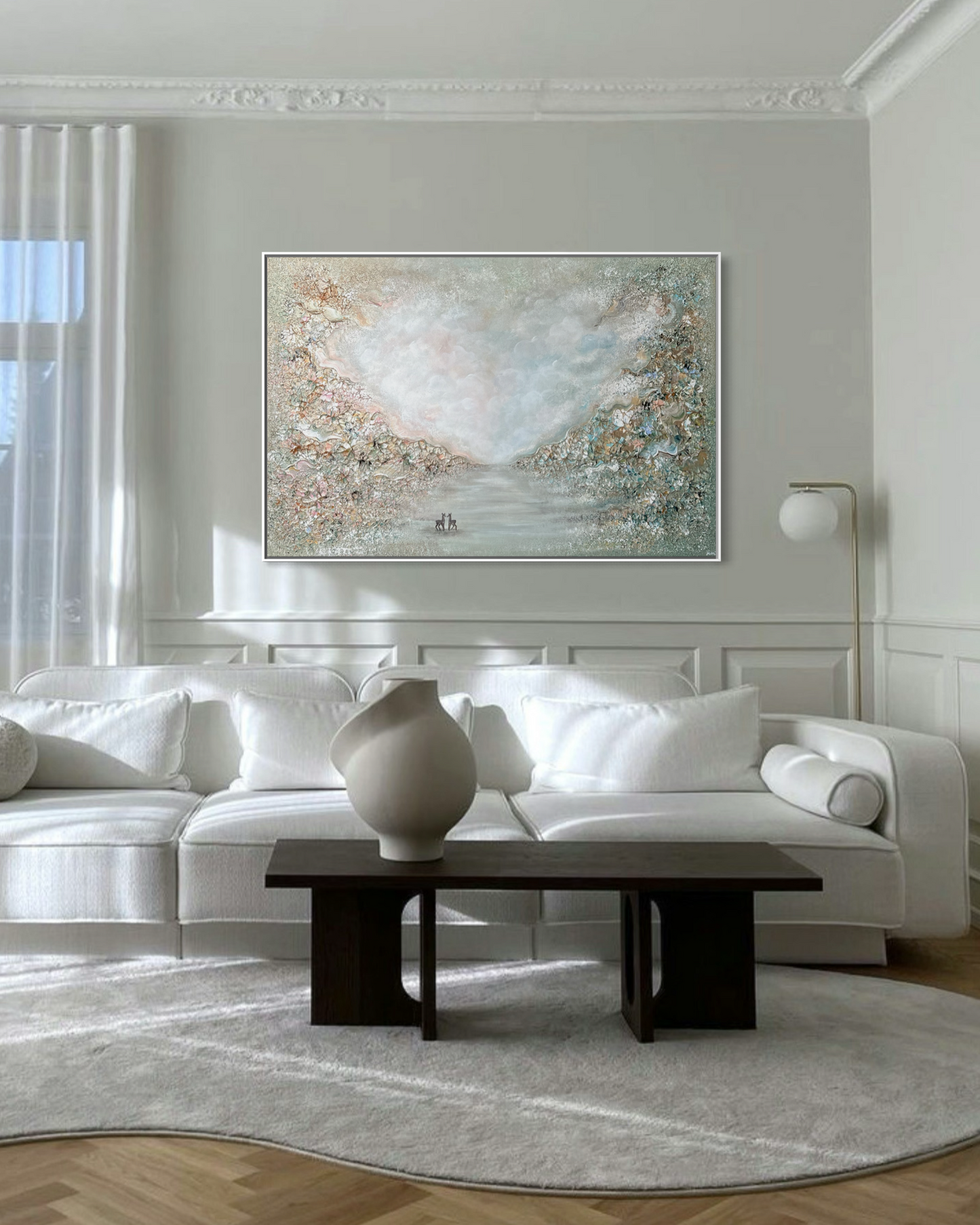 Green dream valley - Original Painting