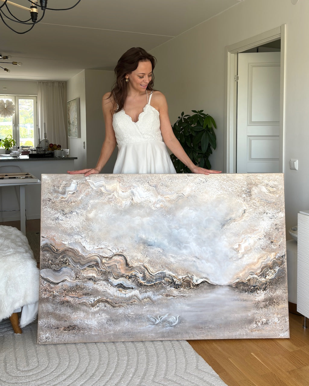 Swans of serenity - Original Painting