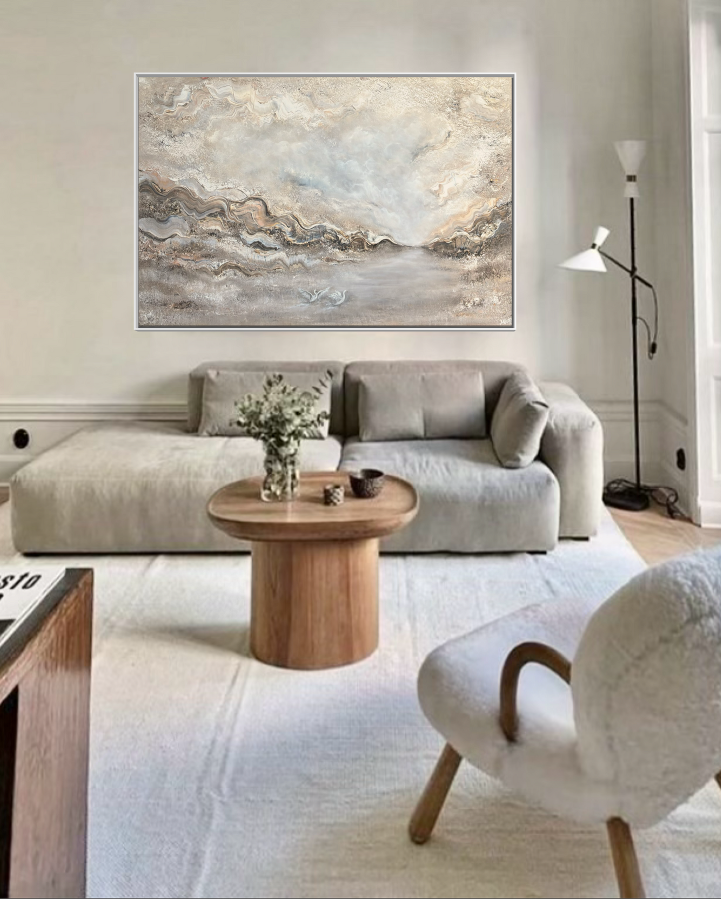 Swans of serenity - Original Painting