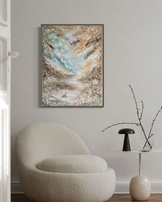 Fox Peacefulness - Original Painting