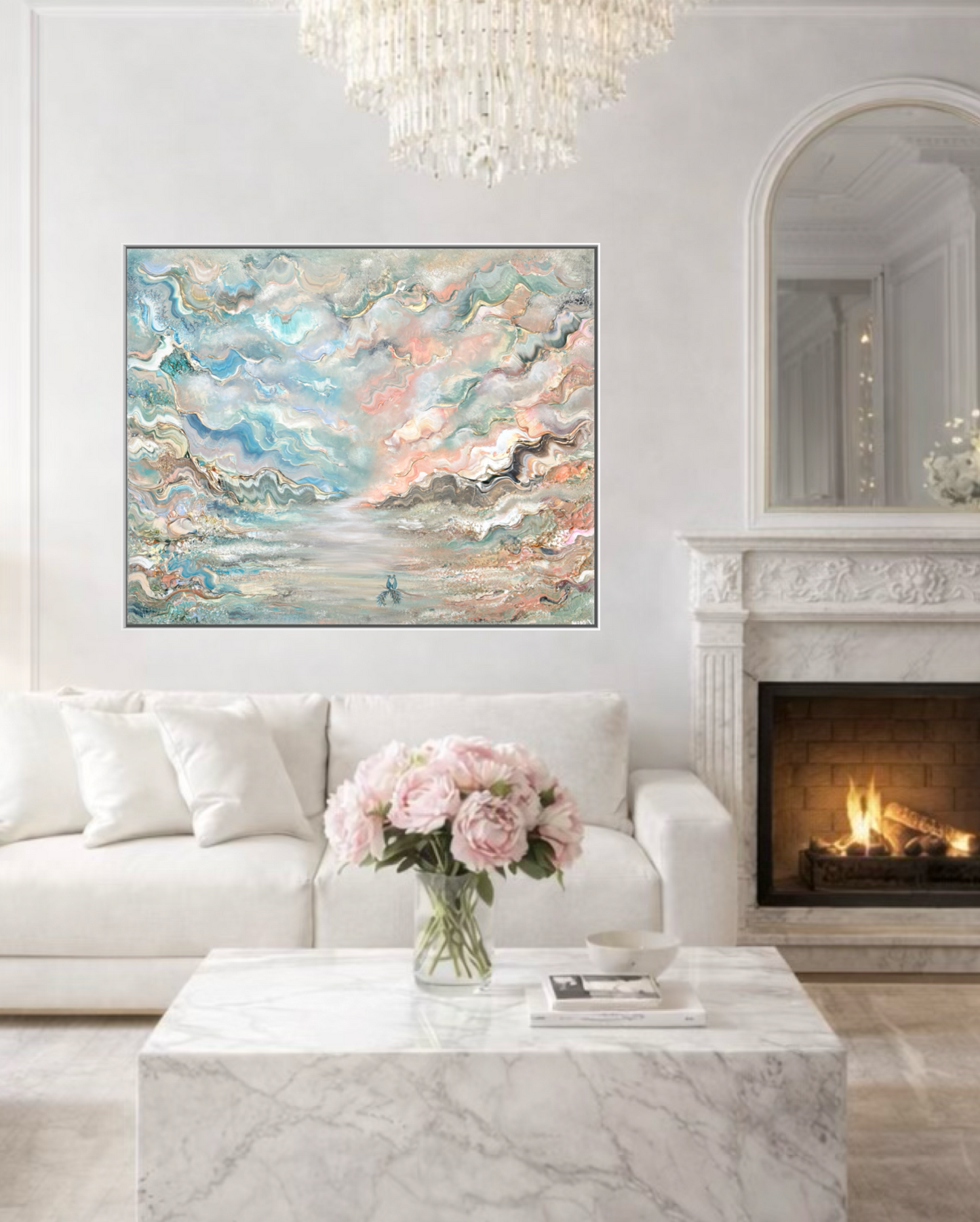 Peacock dream - Original Painting