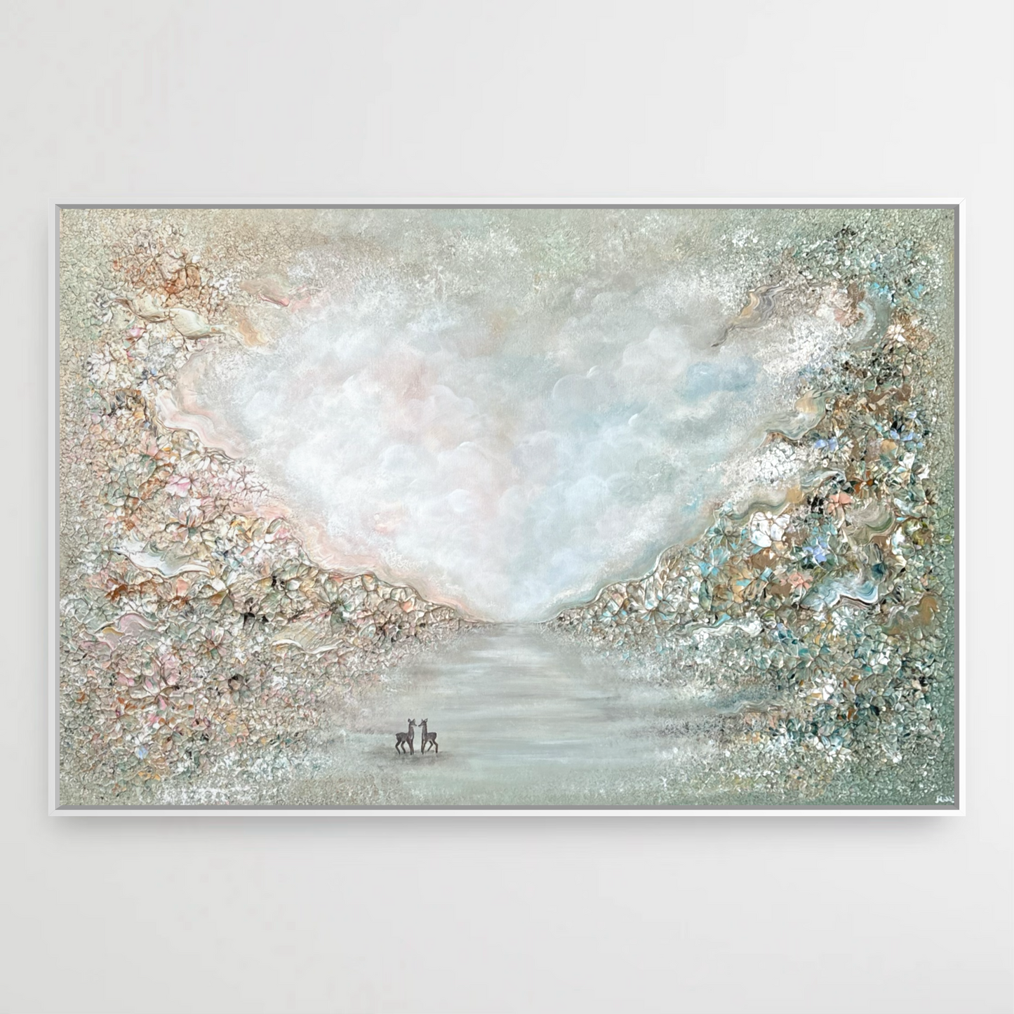 Green dream valley - Original Painting