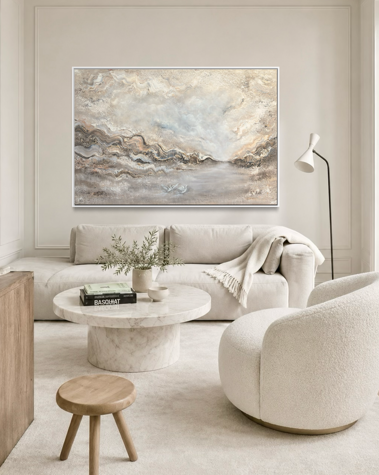 Swans of serenity - Original Painting