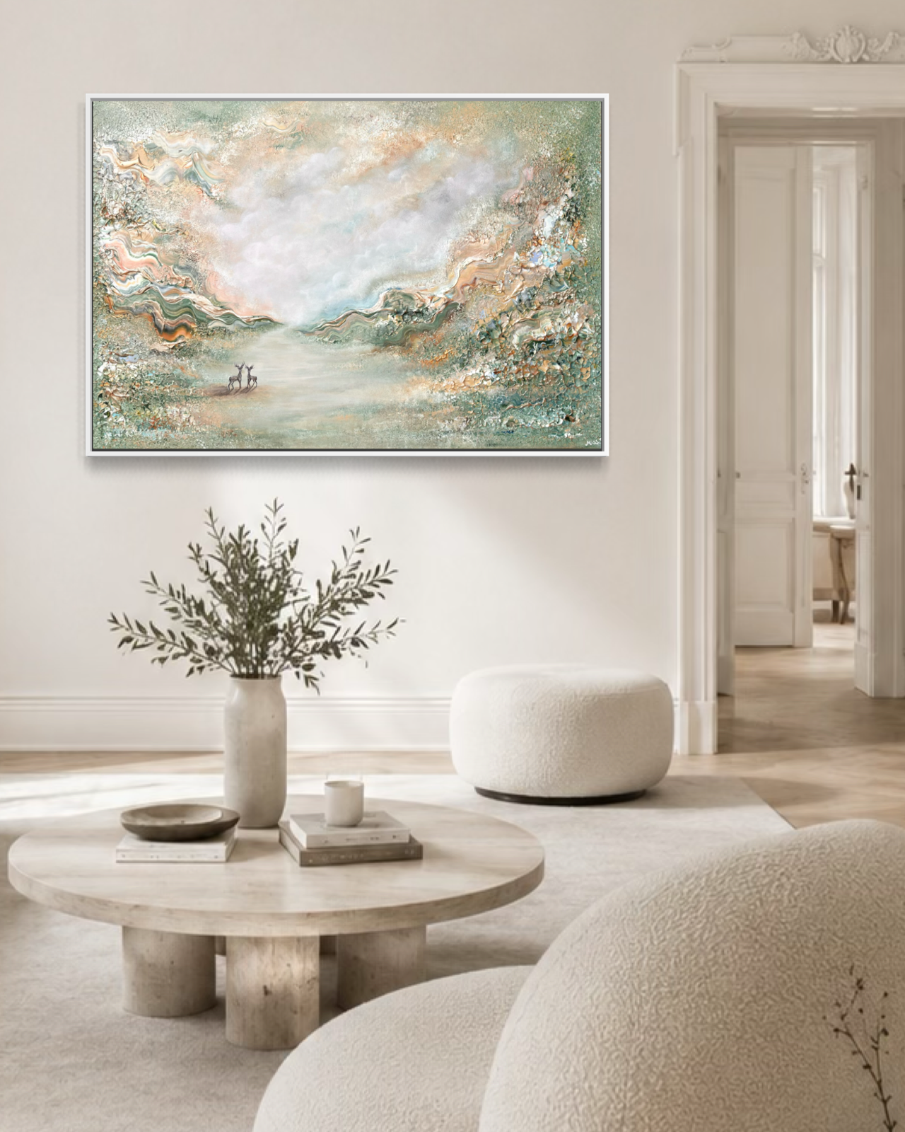 Deer stillness - Original Painting