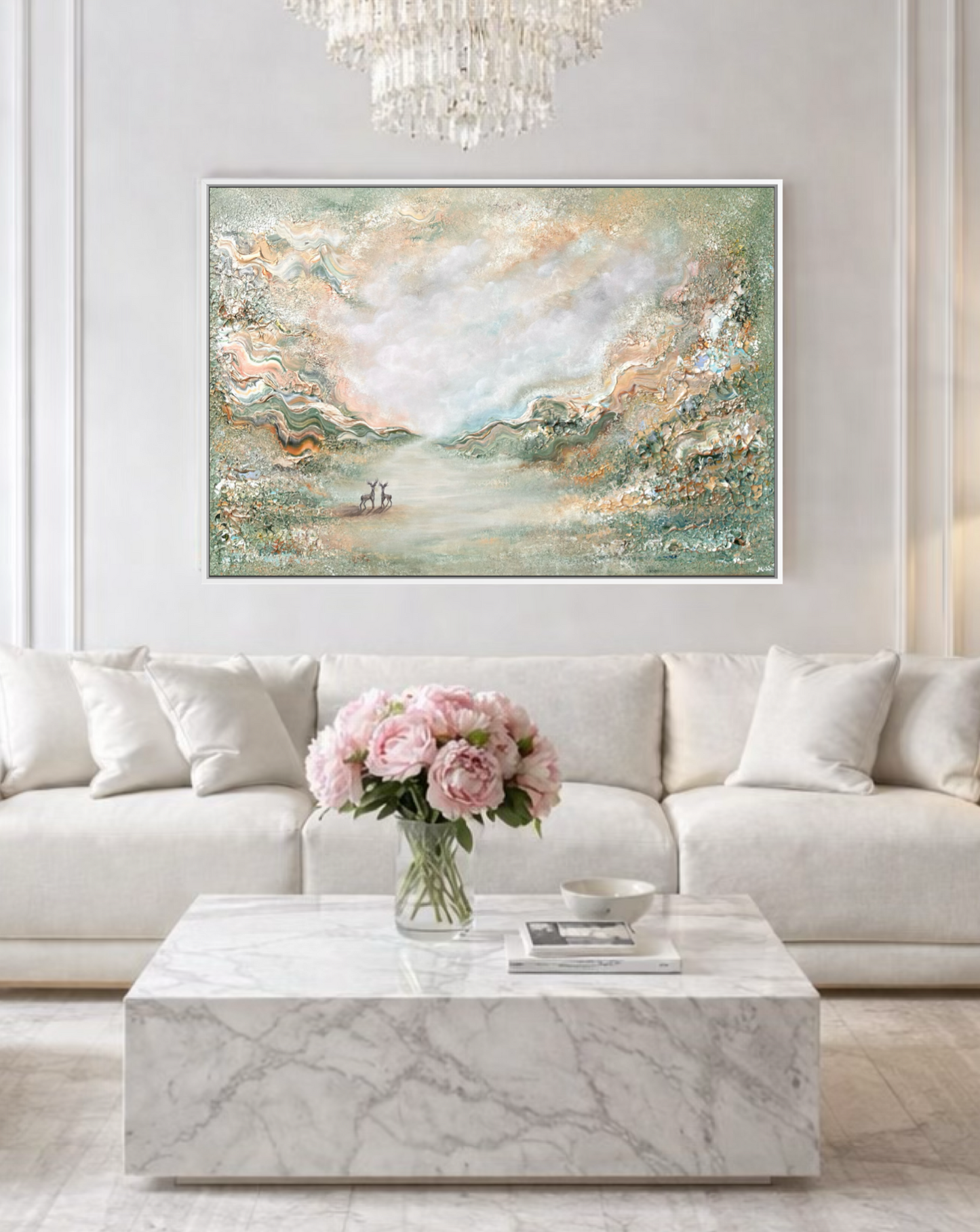 Deer stillness - Original Painting