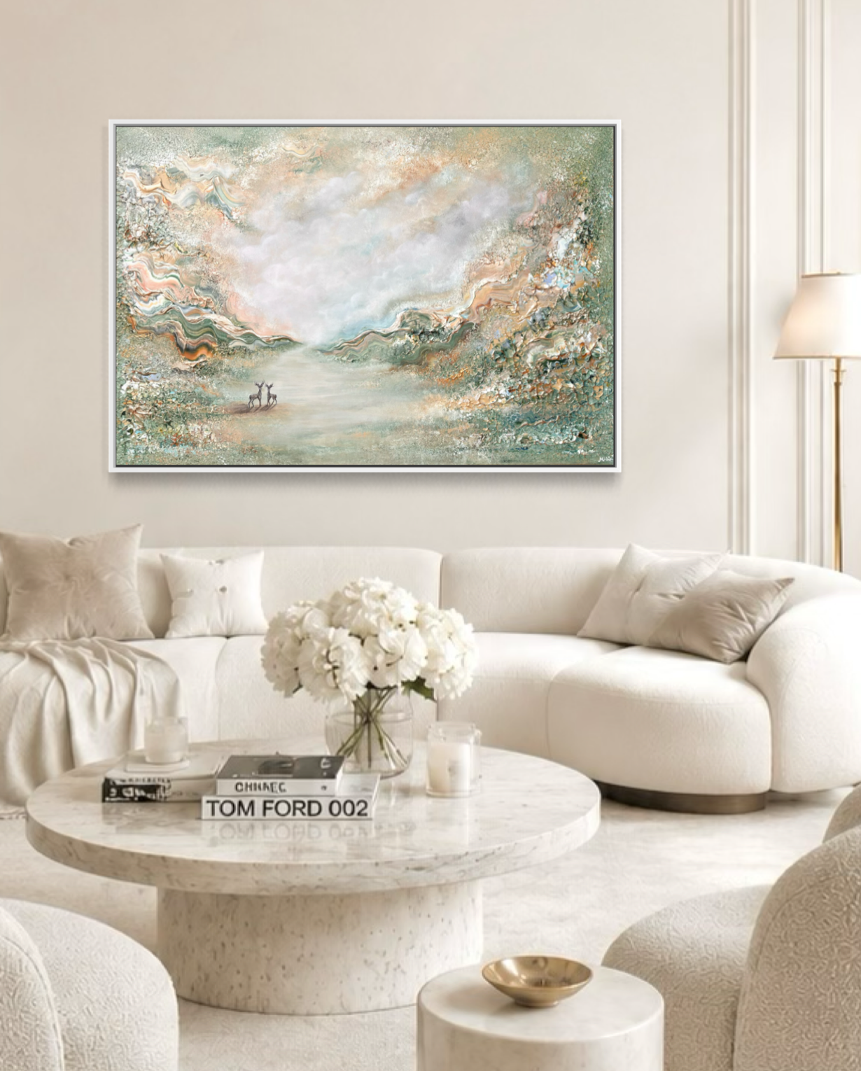 Deer stillness - Original Painting