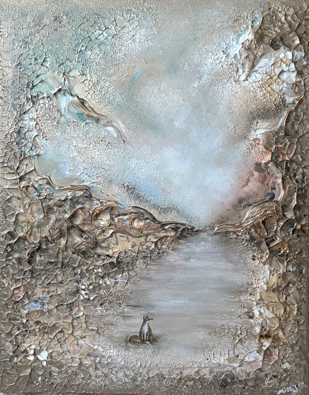 Serene fox - Original Painting