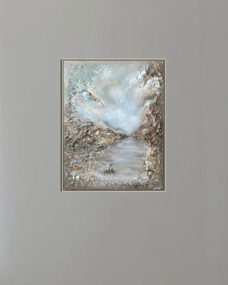 Serene fox - Original Painting