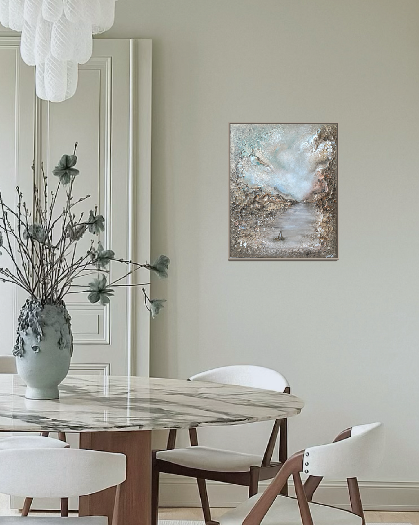 Serene fox - Original Painting