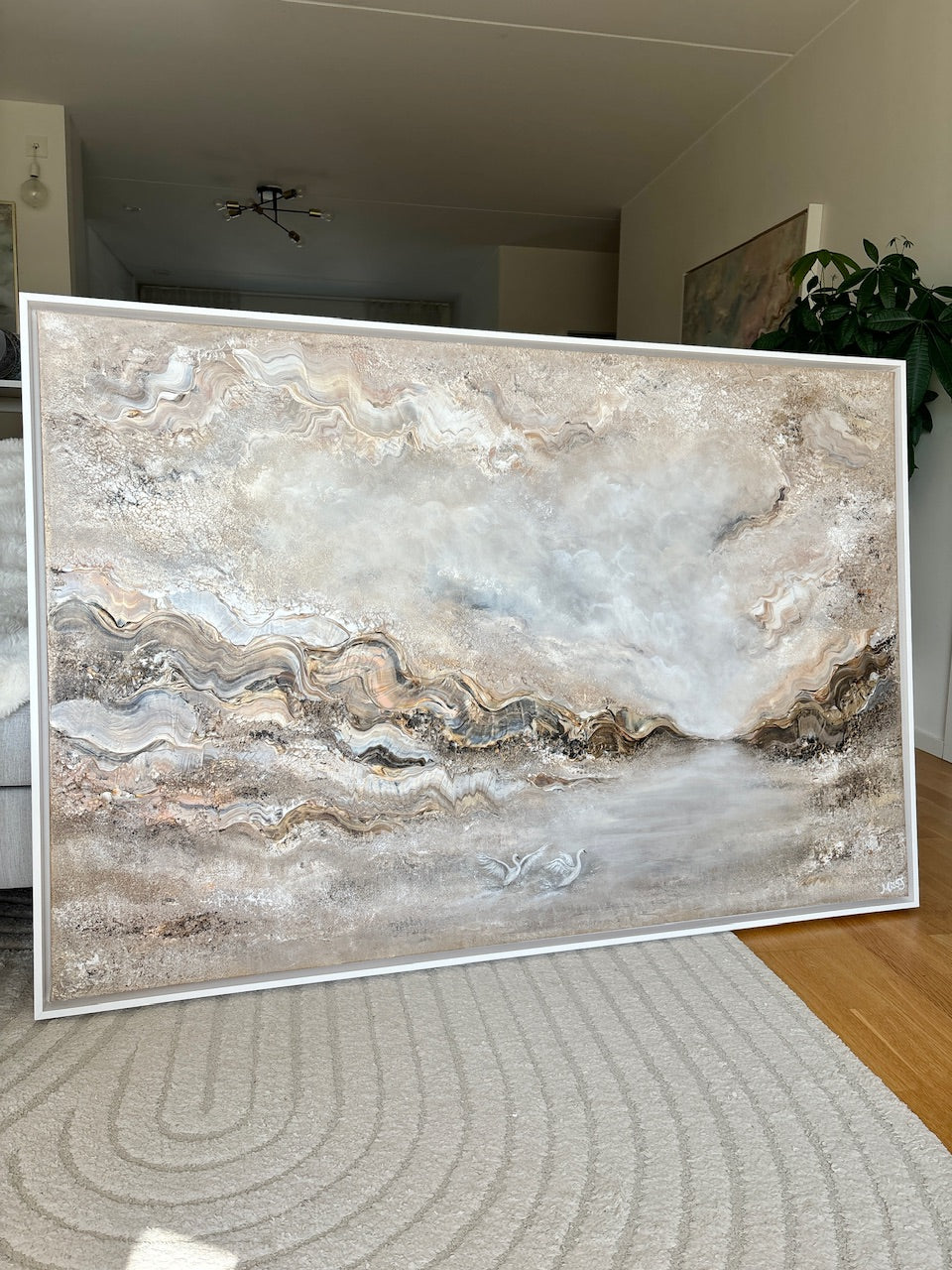 Swans of serenity - Original Painting