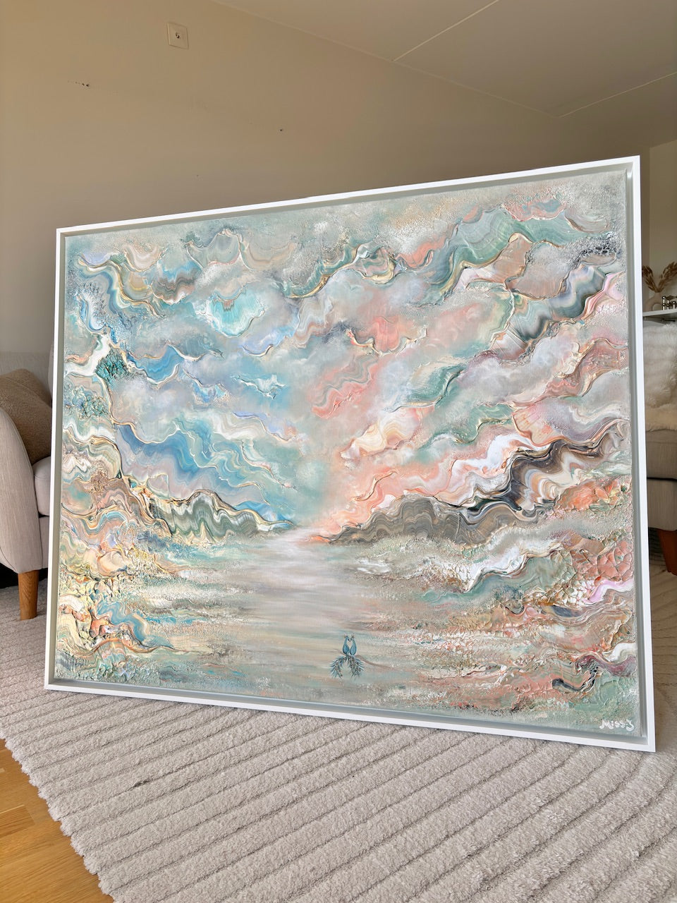 Peacock dream - Original Painting