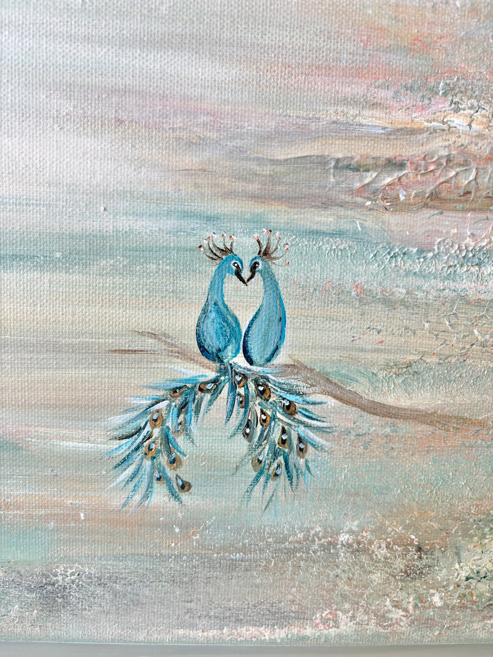 Peacock dream - Original Painting