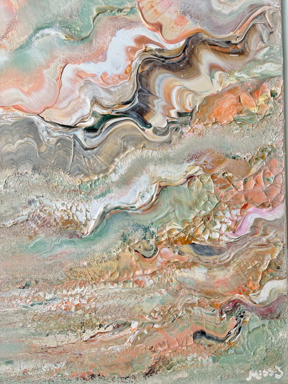 Peacock dream - Original Painting
