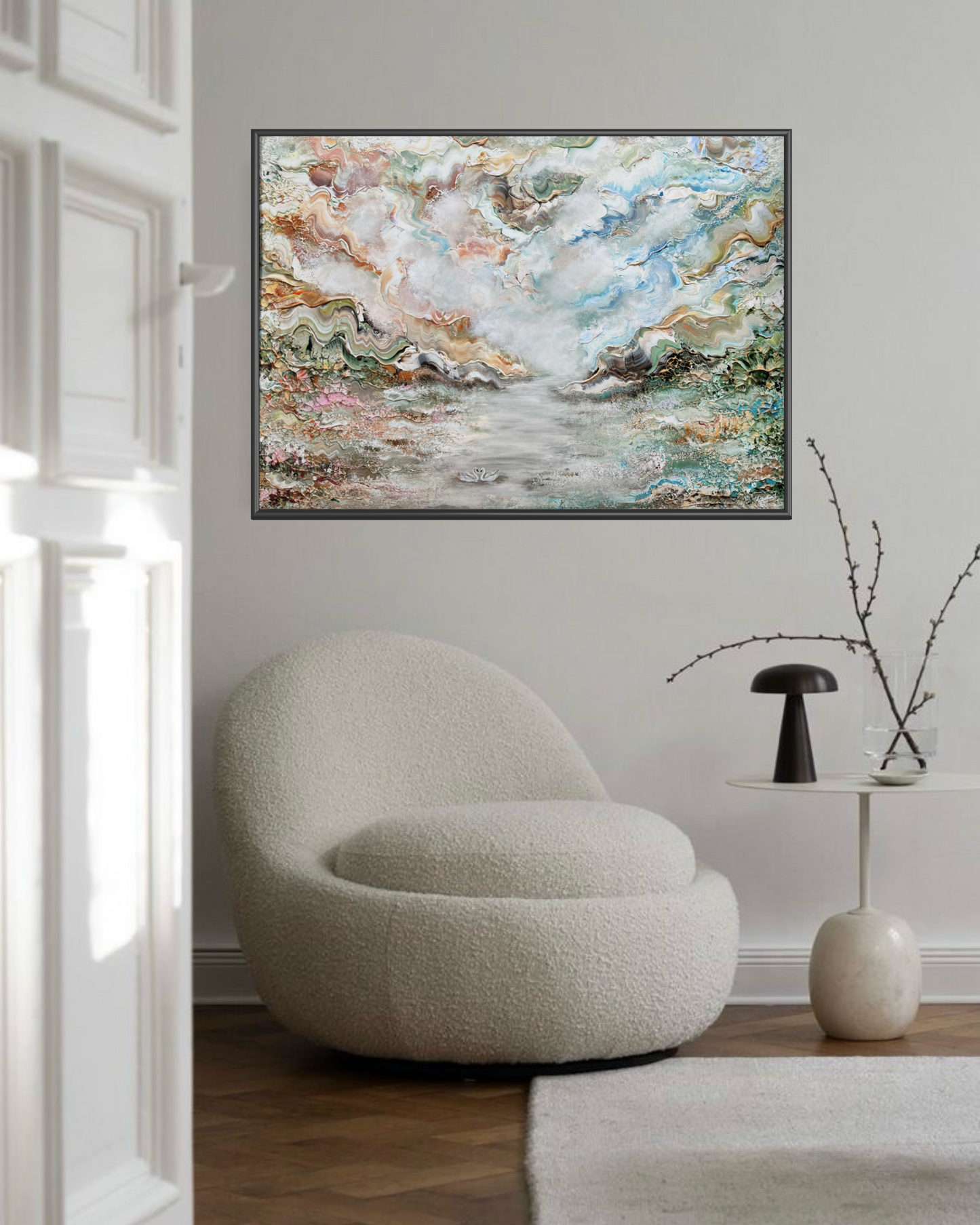 Swans in wonderland - Print