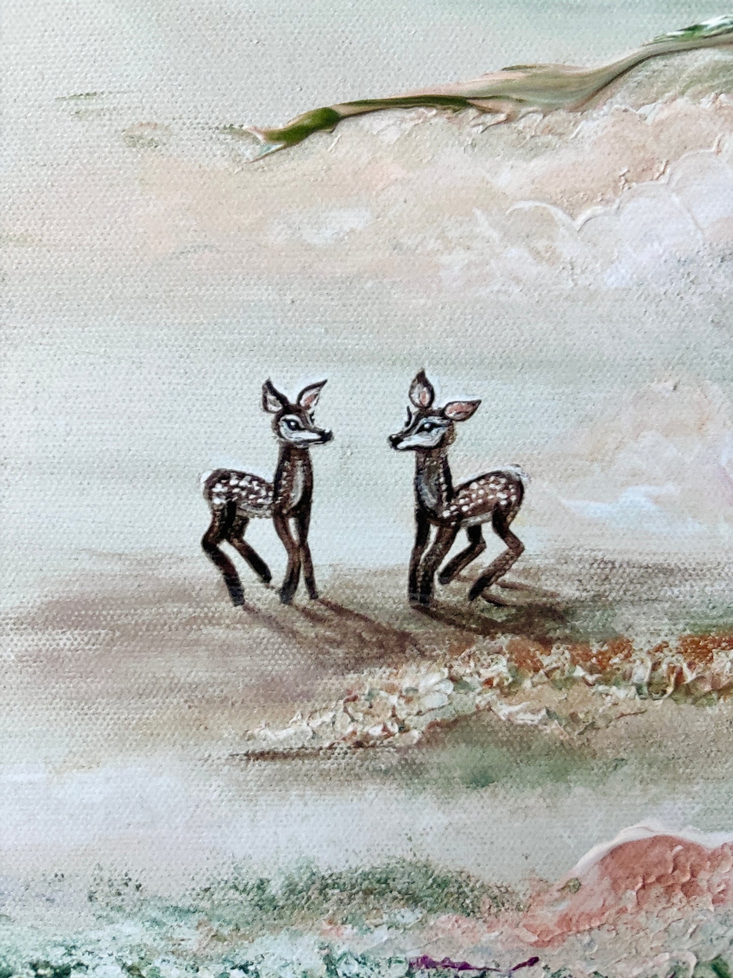 Deer landscape Print