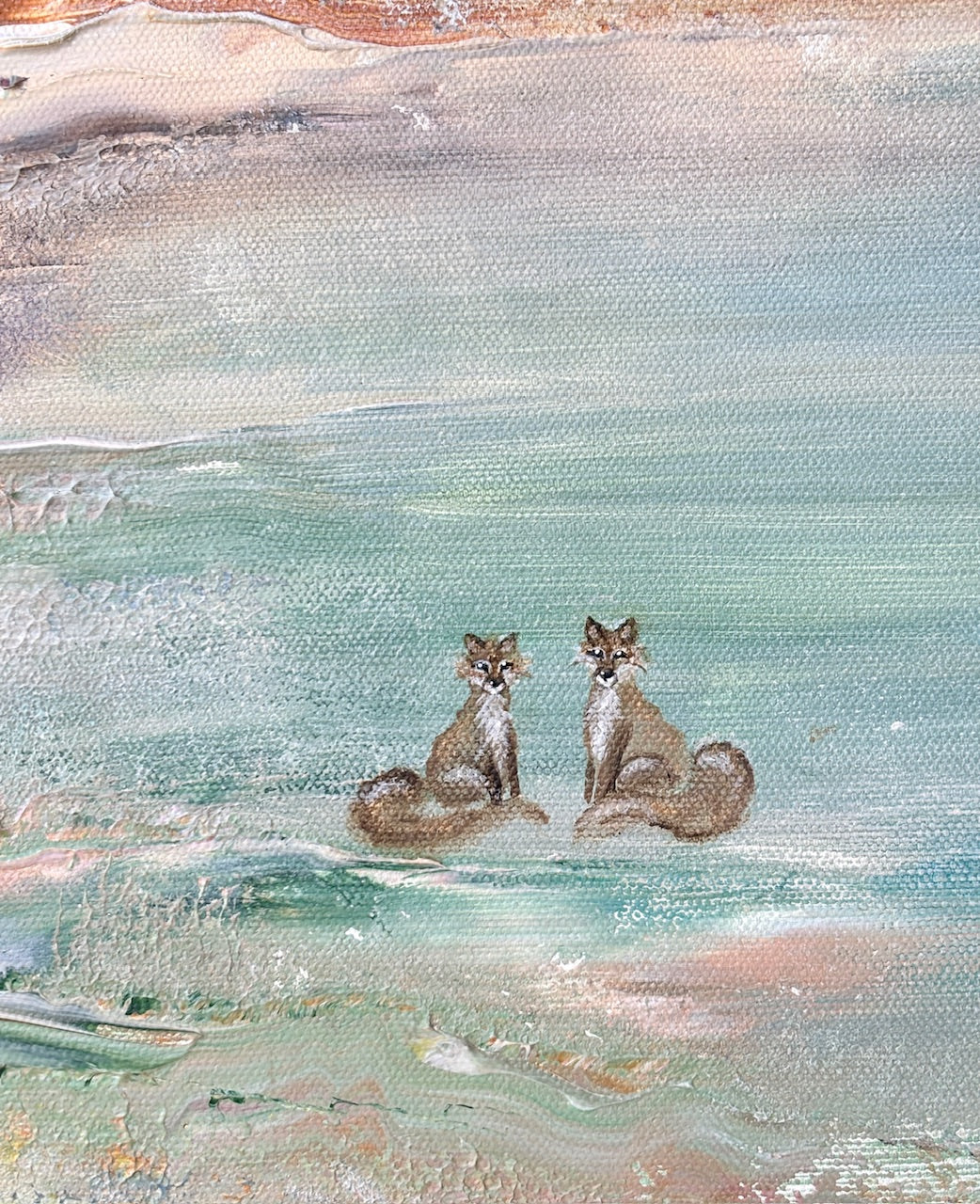 Fox dream - Original Painting