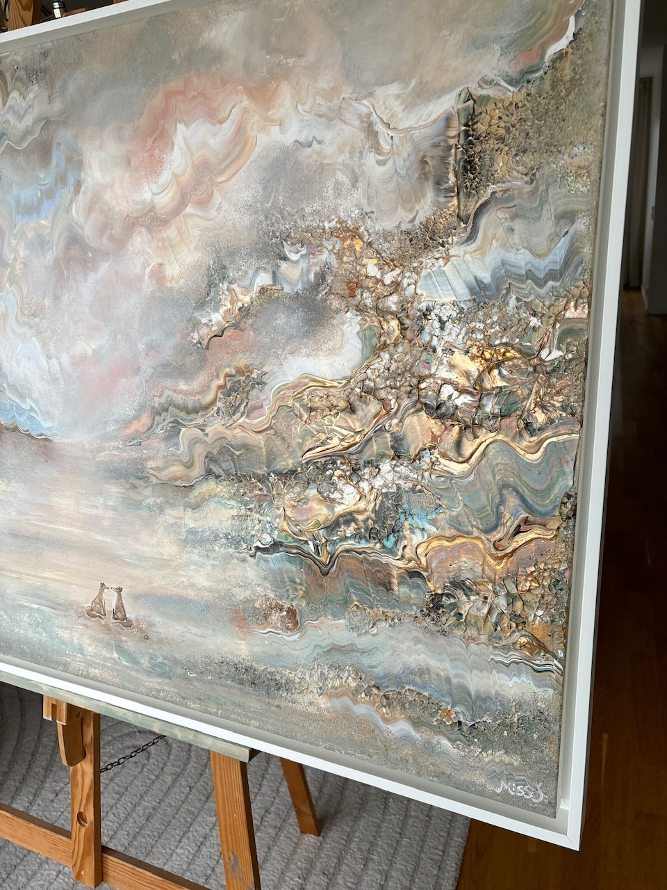 Where foxes dream - Original Painting