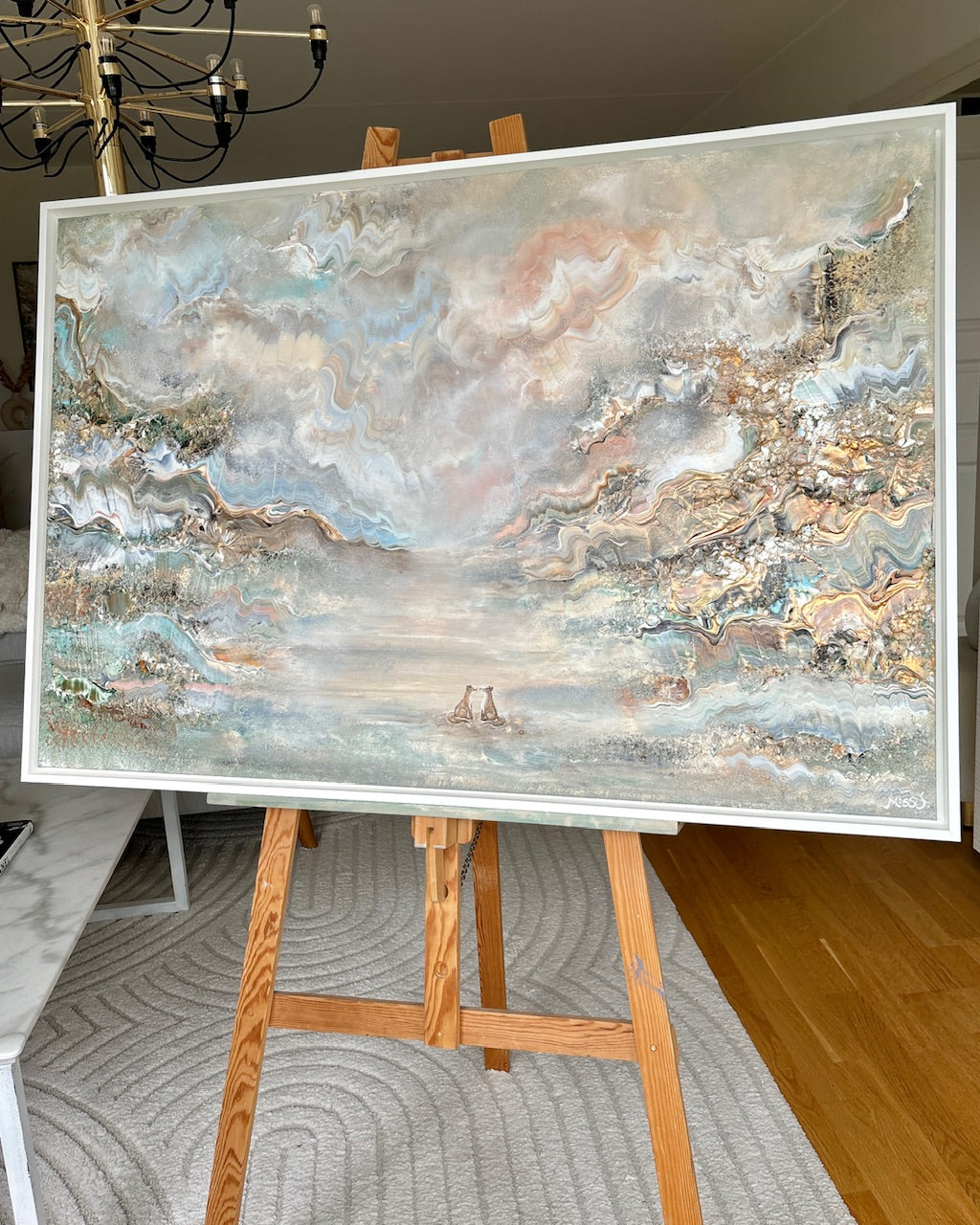 Where foxes dream - Original Painting