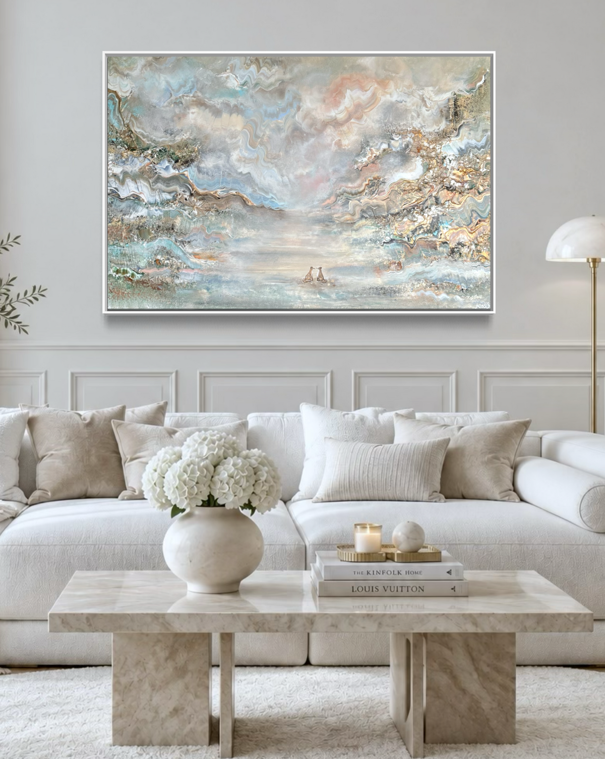 Where foxes dream - Original Painting
