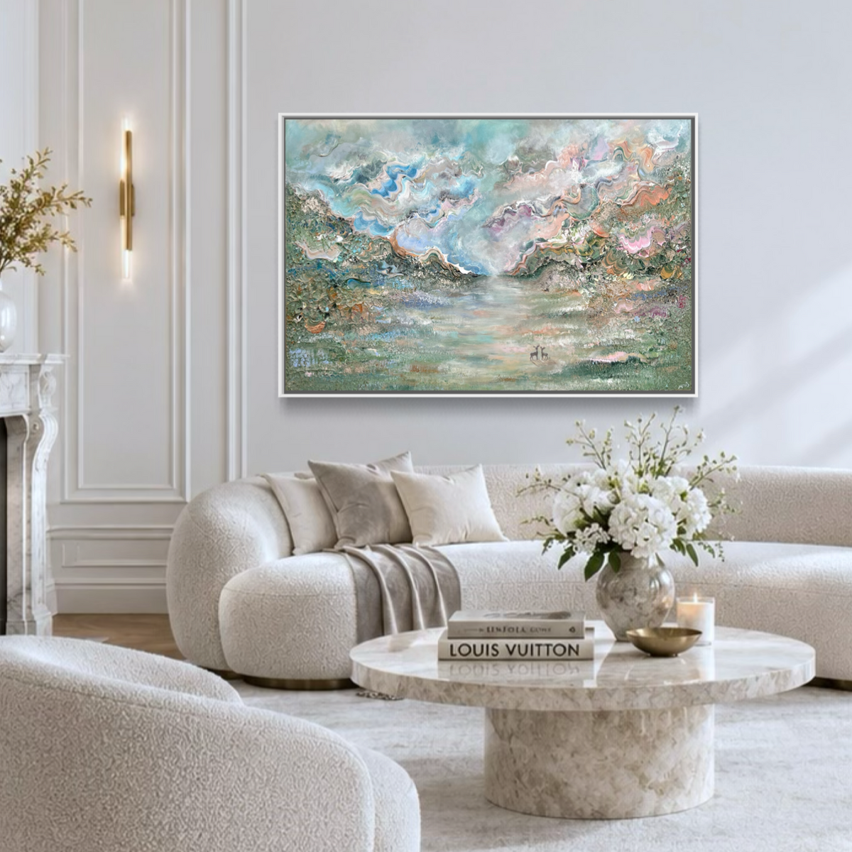 Deer forest reverie - Original Painting
