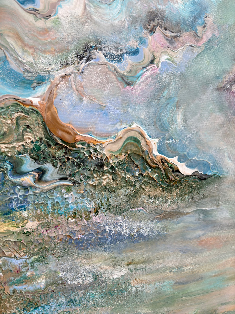 Deer forest reverie - Original Painting