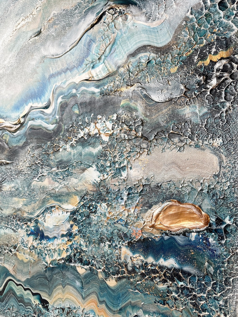 Crane lake - Original Painting