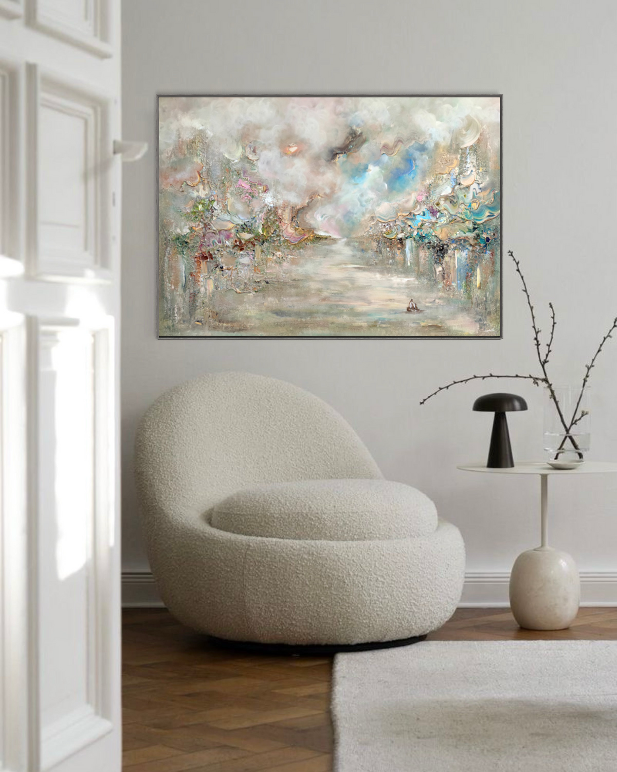 Golden fox fields Print