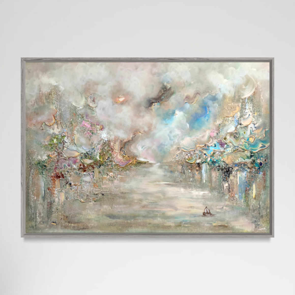 Golden fox fields Print
